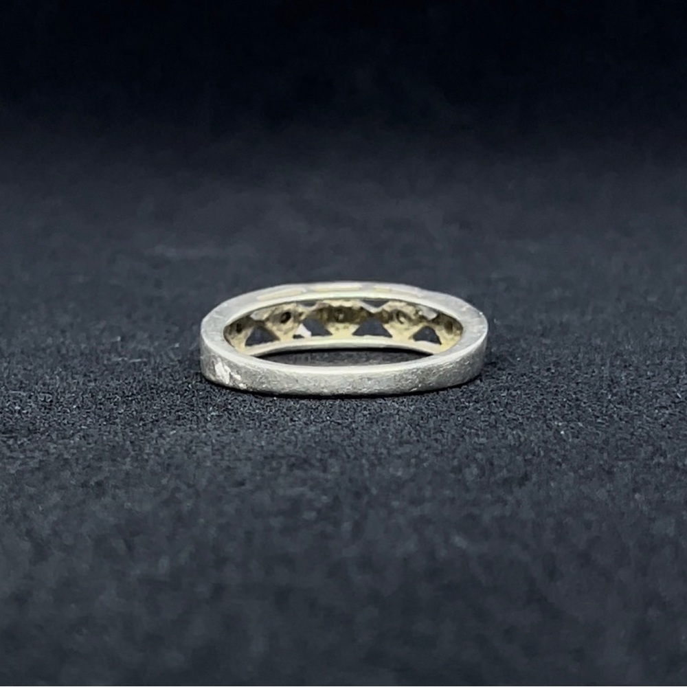 STERLING SILVER STONE RING - Picture 4 of 4
